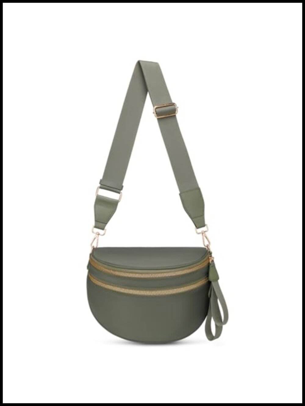 Nylon Crossbody Bum Bag Spacious Checkered Waist Pack Travel Fanny Pack
